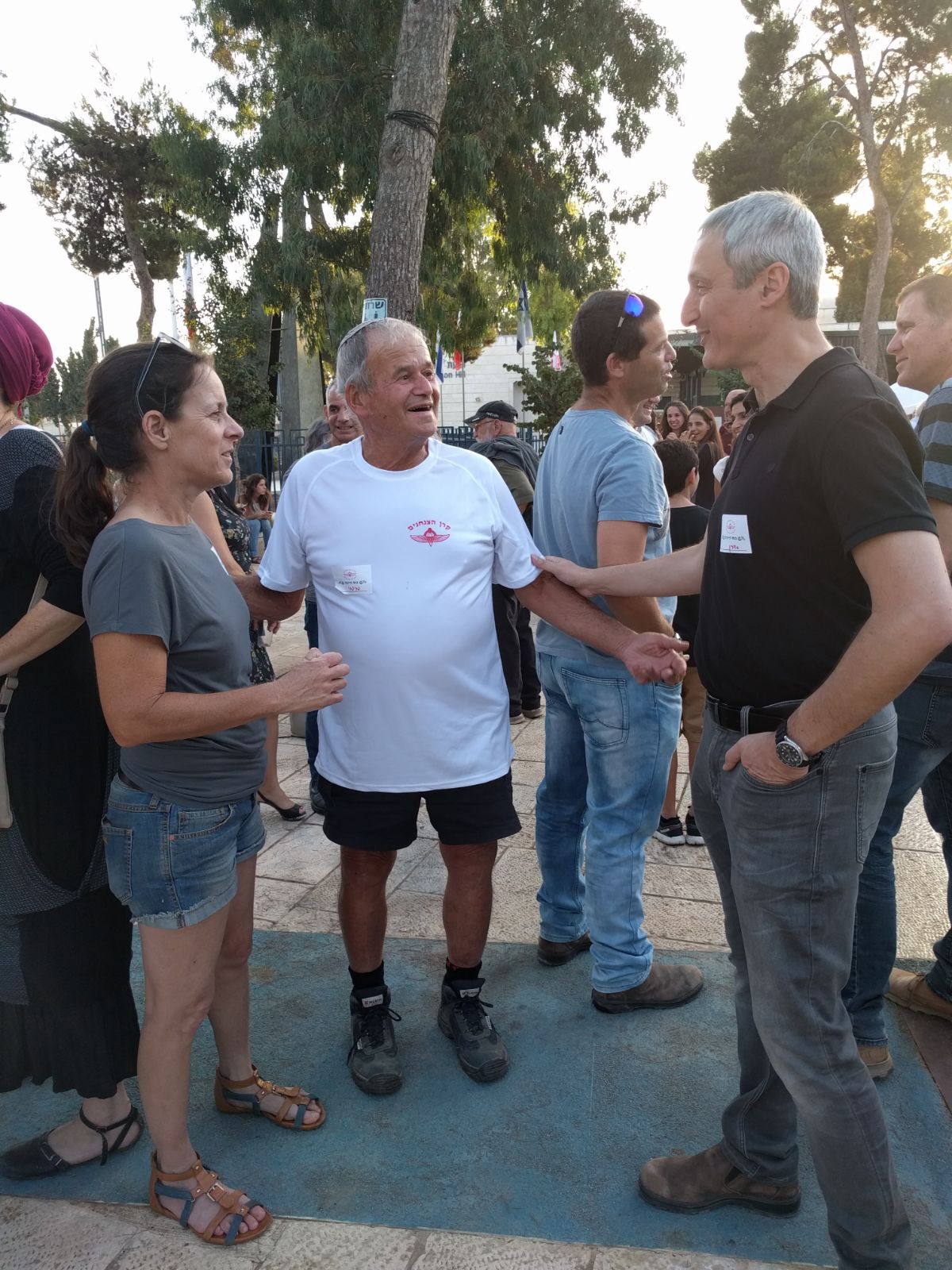 הילה טלומק ממורן במפגש העמותה בגבעת התחמושת בירושלים 2017
