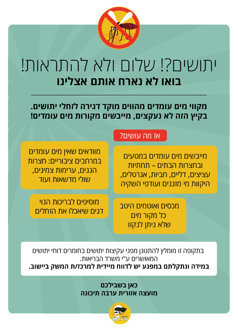טיפול במפגעי יתושים