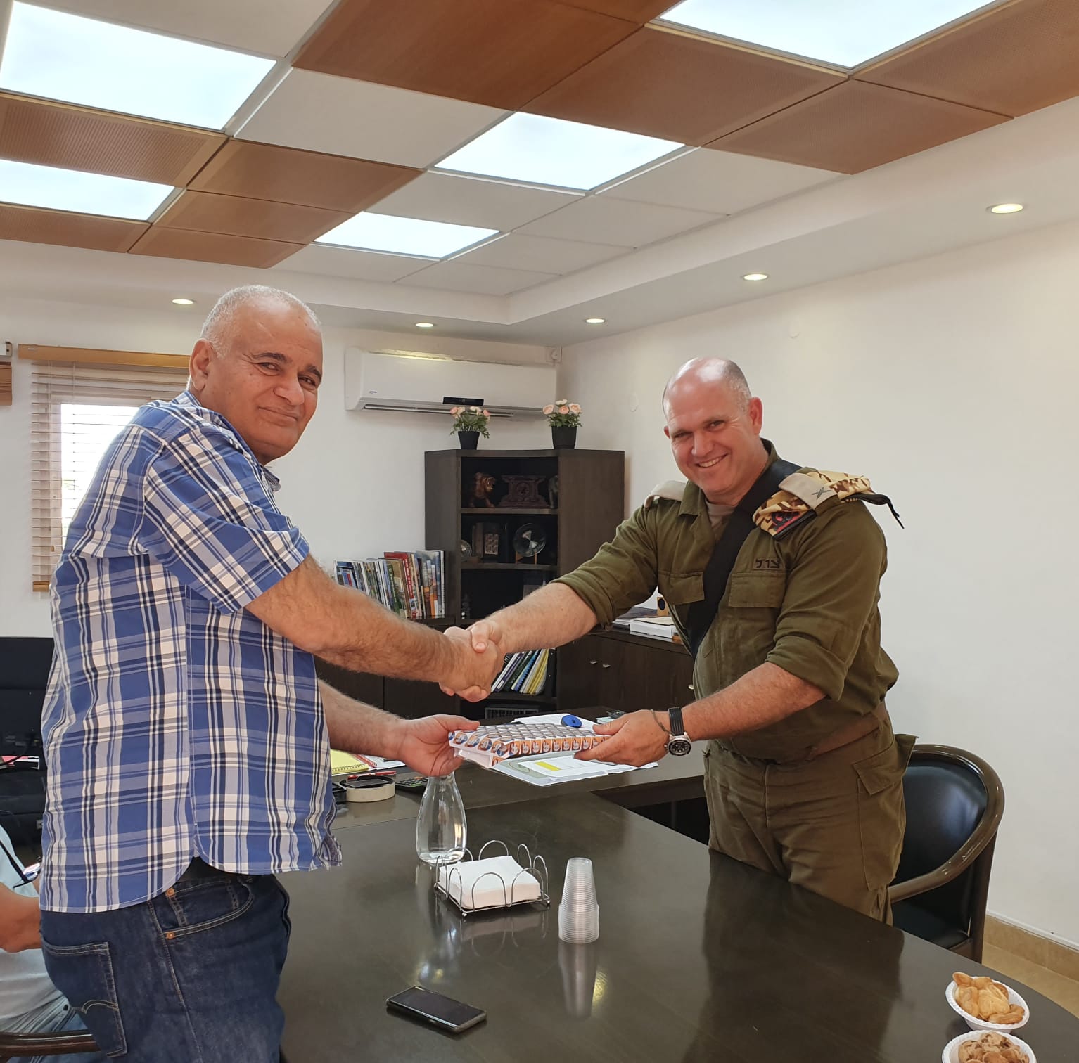 ביקור מפקד אגמר