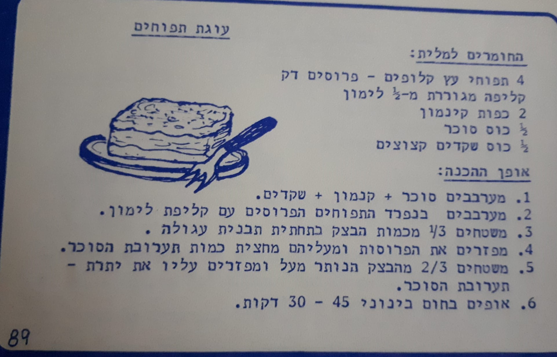 עוגת תפוחים של נעמי זולר -2