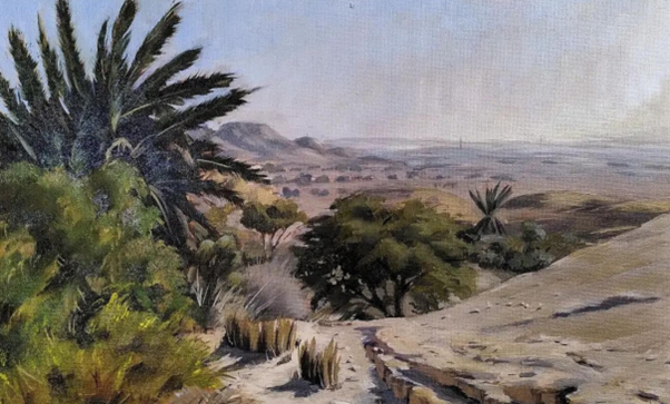 עין תמיד. ציור של ליזה קריג 
