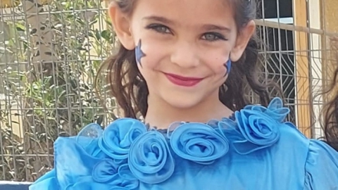 אבישג אוחנה בת 6 ממושב חצבה, גן קרקל, מלכת הכוכבים